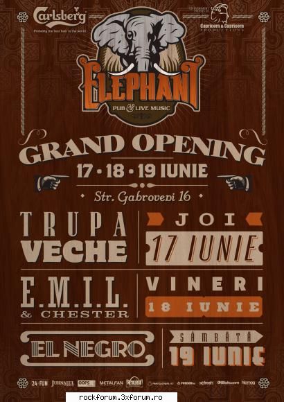 elephant. pub&live music in centrul vechi al noua locatie in centrul vechi al elephant pub&live