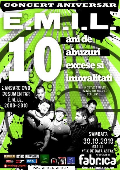 e.m.i.l. 10 ani � a doua zecea� oara e la fel ca la inceput, paharul iti aluneca pe gat.� (e.m.i.l.