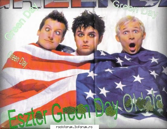 green day stiati unul dintre cei trei are decat las voi ziceti care