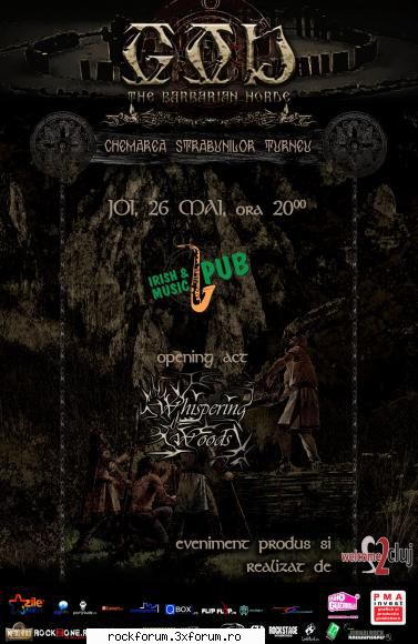 va invita la concertul pe care trupa god il va sustine in 26 mai 2011 in irish & music pub,