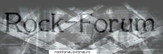 banner improvizat despre forum
